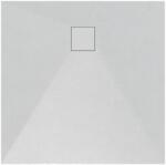 Elleci Lavre OLDA Kőhatású Zuhanytálca - Fehér, 80x80 cm (OL-80/80WH)