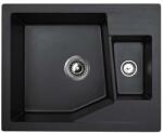 Metalac Linea M 1.5D Metalac Xgranit Gránit Mosogatótálca - Extra mély, Egymedencés, Több színben (Linea-M-1-5D)