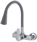 Gamma Flex 3000 Fali Mosogató Csaptelep - Rugalmas, Szürke (BFXS-3000G)
