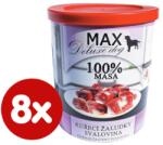 FALCO Max deluxe konzerv kutyáknak csirke gyomorral izomhús 8x800g