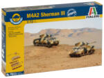 Italeri 1/72 M4A2 Sherman III tank 2db-os makett szett (7511S) - jatekshop