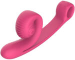 Snail Vibe Curve - 2in1 csikló vibrátor, csiklóizgató (pink)