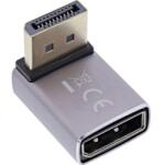 InLine Adaptor Displayport 8K unghi 90 grade sus T-M, InLine IL17291G (IL17291G)
