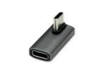 Roline Adaptor USB 4 type C 240W unghi 90 grade T-M Aluminiu, Roline 12.03. 2933 (12.03.2933-10)