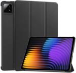  LEATHER husă flip pentru Xiaomi Pad 7 / Pad 7 Pro / Pad 8 / Pad 8 Pro negru