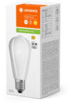 OSRAM LED izzó ST64 E27 6, 5W = 55W 730lm 2700K meleg fehér FILAMENT LEDVANCE (4099854062803)