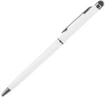 OM Stylus Pen Alb pentru Ecrane Tactile si Pix Clasic