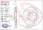 BREMBO Disc frana BREMBO 09. B969.1X (09.B969.1X)