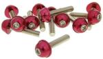 V-parts Csavar szett eloxált alumínium piros 12 db-os M6x30 V-parts