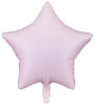 Partydeco Egyszínű csillag lufi 19" 48cm pasztell lila csillag (LUFI496663)