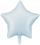 Partydeco Egyszínű csillag lufi 19" 48cm pasztell ködkék, csillag (LUFI946364)