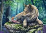 Schmidt Spiele - Puzzle Lupul și spiridușul - 500 piese Puzzle