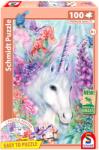 Schmidt Spiele - Puzzle Frumusețea blândă a unicornului - 100 piese Puzzle