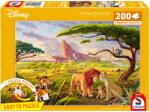 Schmidt Spiele - Puzzle Thomas Kinkade: Regele Leu Amintește-ți cine ești - 200 piese Puzzle