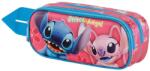 KARACTERMANIA Ученически 3D несесер Karactermania Lilo & Stitch - Match, 2 ципа (4788)