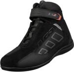 LS2 Helmets Ghete moto LS2 Helmets Dardo - barbati, vara/iarna, negru (71040T0112)