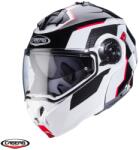 Caberg Casca Caberg Duke Evo Move - Flip-up, negru/alb/rosu lucios, Pinlock și ochelari soare incluși, ECE 22.06 (C0KB60M3#)