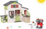 Smoby Set căsuţa Prietenilor și sonerie electronică Friends House Life Smoby extensibilă cu bucătărie mică și aparat de cafea Espresso CADOU (SM810207-47) Casuta pentru copii