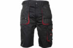 CERVA FF Carl Be-01-009 Munkás Rövidnadrág Fekete/Piros - 62 (0357000265062)