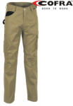 Cofra Drill Derekas Munkásnadrág Khaki/Fekete - 64 (COFDRIL-00-64)