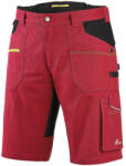 CXS Stretch rövid munkásnadrág Piros - 58 (106002726058)