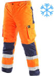 CXS Cardiff Bélelt Láthatósági Munkásnadrág HV Narancssárga - M (111100120593)