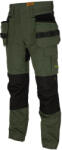 BENNON ProM Erebos Stretch Lengőzsebes Munkásnadrág Zöld/Fekete (P91012-44)