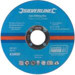 Silverline Vágókorong 115 × 1 × 22, 23 mm 10 db Ezüstvonal (972926)