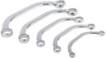 Silverline ívelt csillagkulcsok 8 - 22 mm - 5 db (945235)