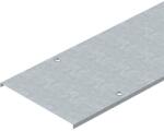 OBO DRL 100 FS kábeltálcához - kábellétrához 100x3000mm szalaghorganyzott/DIN EN 10346 fedél forgóretesszel (6052096) - bestbyte