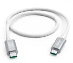 Hama Cablu de date Hama 201724, USB Type-C - USB Type-C, 240W, 1.5 m (Alb) (Hama 201724)