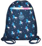 COOLPACK - Vert zsinóros hátizsák, tornazsák - Blue Unicorn