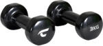 Christopeit Sport Vinyl dumbbells - Beauty Bells 2×3 kg (30-1872)