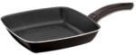 Zilan Tigaie grill Zilan, 28 x 28 cm, aluminiu, interior teflon, Negru (ZLN3895)