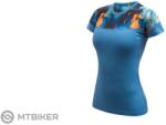 Sensor MERINO IMPRESS női póló, kék (M) - mtbiker - 27 899 Ft
