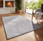  Modern Szőnyeg Rio 3D Garden Grey 80 x 150 cm Szürke