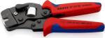 KNIPEX Клещи автоматични за кримпване на кабелни накрайници 0.08-16мм2 квадрат, ръкохватка 190мм, с пружина, Knipex (K975309)