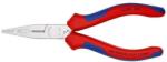 KNIPEX Клещи инсталаторски, хромирани, синьо-червена ръкохватка 160мм, Knipex (K1305160)