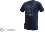 Sensor MERINO ACTIVE OUTSIDE póló, mélykék (XXL) - mtbiker - 28 899 Ft