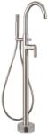 Inter Ceramic Baterie cada - dus freestanding Inter Ceramic finisaj crom cu set de dus (8213C)