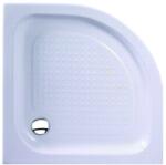 Inter Ceramic Cadita pentru dus Inter Ceramic semirotunda 80x80 cm finisaj alb (80 / 285 80)