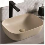 Inter Ceramic Lavoar pe blat Inter Ceramic Art dreptunghiular bej finisaj mat 46 cm (887BEIGE)