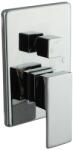 Inter Ceramic Baterie cada-dus incastrata Inter Ceramic crom lucios cu corp ingropat (554016)