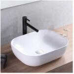 Inter Ceramic Lavoar pe blat Inter Ceramic Art dreptunghiular alb finisaj lucios 46 cm (887W)