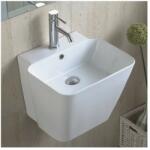 Inter Ceramic Lavoar suspendat Inter Ceramic dreptunghiular finisaj alb lucios 45.5 cm (4638)
