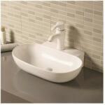 Inter Ceramic Lavoar pe blat Inter Ceramic Art alb lucios 56 cm (491)