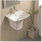 Inter Ceramic Lavoar suspendat Inter Ceramic dreptunghiular alb lucios 56 cm (5646)