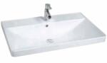 Inter Ceramic Lavoar pe mobilier Inter Ceramic finisaj alb lucios 80 cm (8048-2NEW)