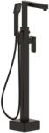 Inter Ceramic Baterie cada - dus freestanding Inter Ceramic negru mat cu set de dus (8215B)