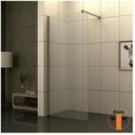 Inter Ceramic Paravan de dus tip Walk-In Inter Ceramic profil auriu - sticla transparenta 80x200 cm (116/80)